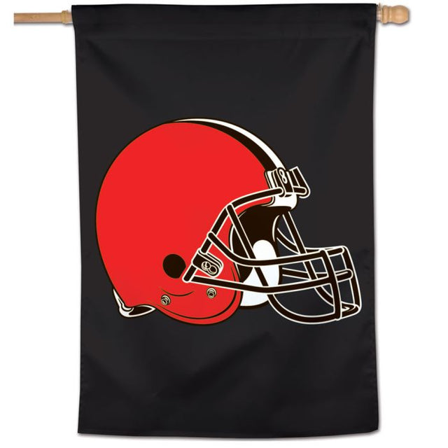 Bandera vertical con el logotipo de los Cleveland Browns de 28" x 40"