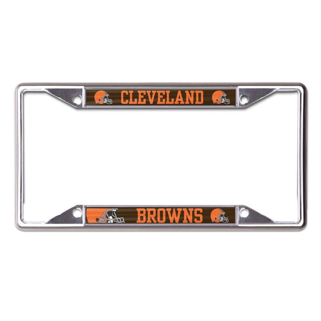 Cleveland Browns MEGA Lic Plt Frame S/S Printed