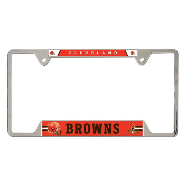 Cleveland Browns Metal License Plate Frame