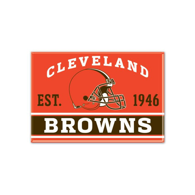 Cleveland Browns Metal Magnet 2.5" x 3.5"