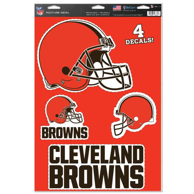 Calcomanía multiusos de los Cleveland Browns, 11" x 17"