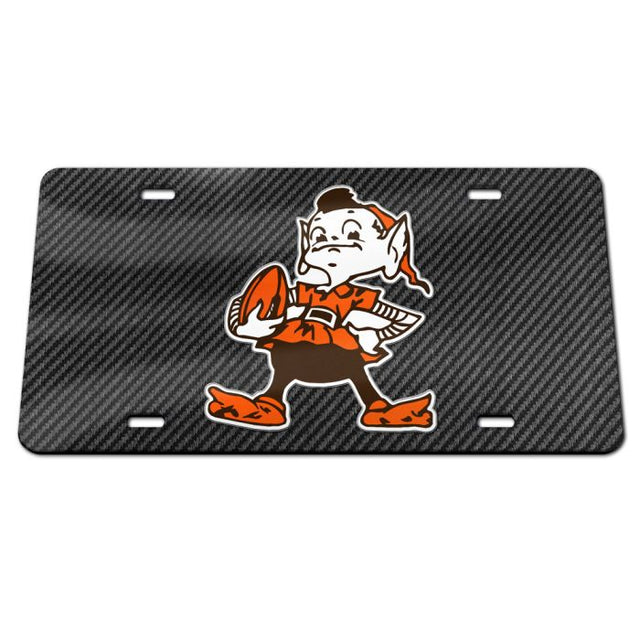 Cleveland Browns Retro Specialty Acrylic License Plate