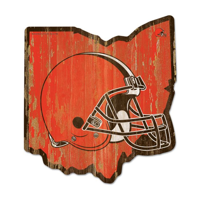 Cleveland Browns STATE SHAPE