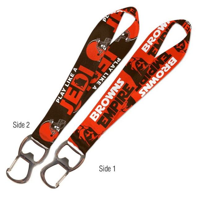 Cleveland Browns / Star Wars Yoda &amp; Vader Keystrap Bottle Opener