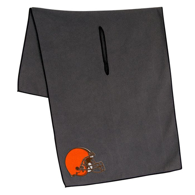 Cleveland Browns Towel - Grey Microfiber 19" x 41"