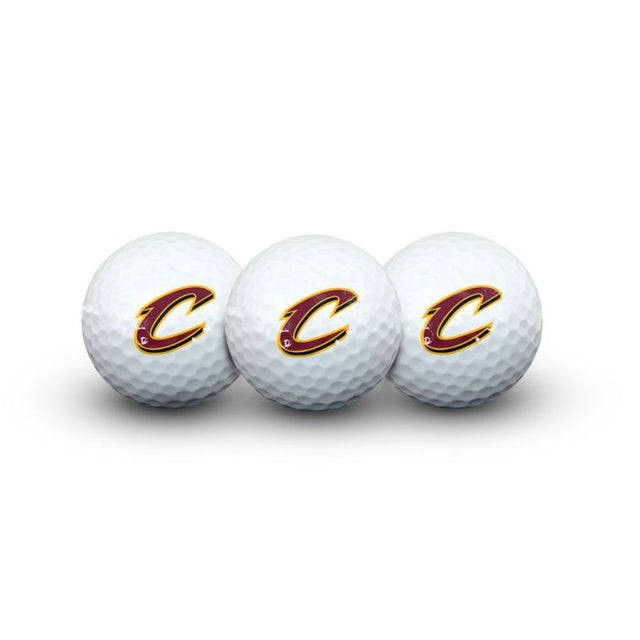 Cleveland Cavaliers 3 Golf Balls In Clamshell