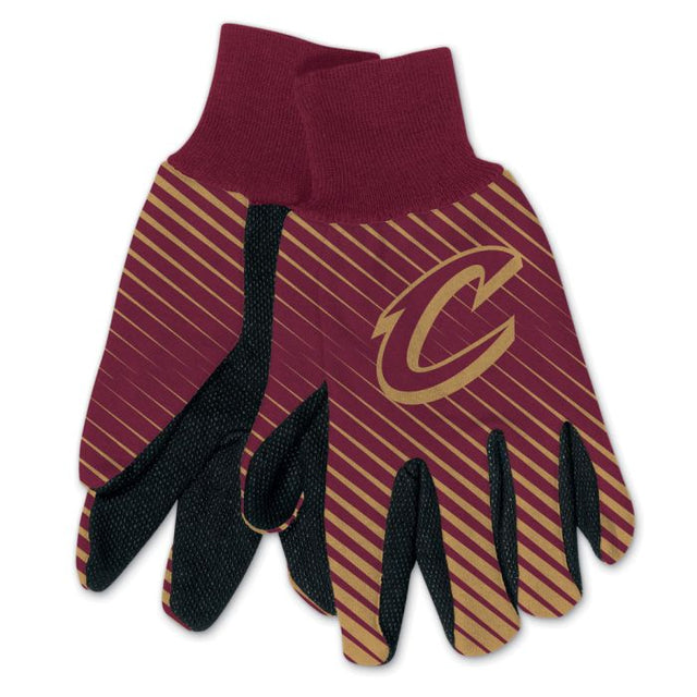 Cleveland Cavaliers Adult Two Tone Gloves