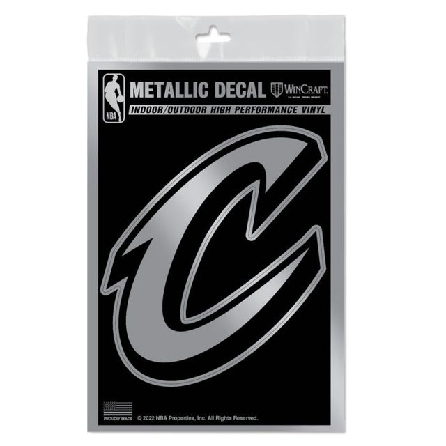 Cleveland Cavaliers Decal Metallic 3" x 5"