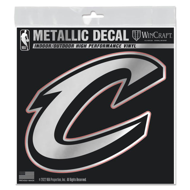 Cleveland Cavaliers Decal Metallic 6" x 6"