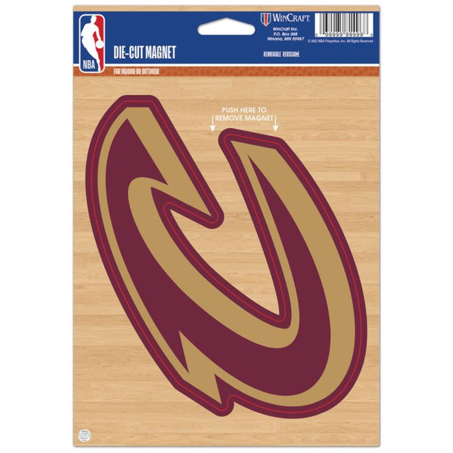 Cleveland Cavaliers Die Cut Logo Magnet 6.25" x 9"