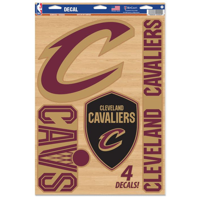 Calcomanía multiusos de los Cleveland Cavaliers, 11" x 17"