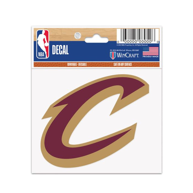 Calcomanía multiusos de los Cleveland Cavaliers, 3" x 4"