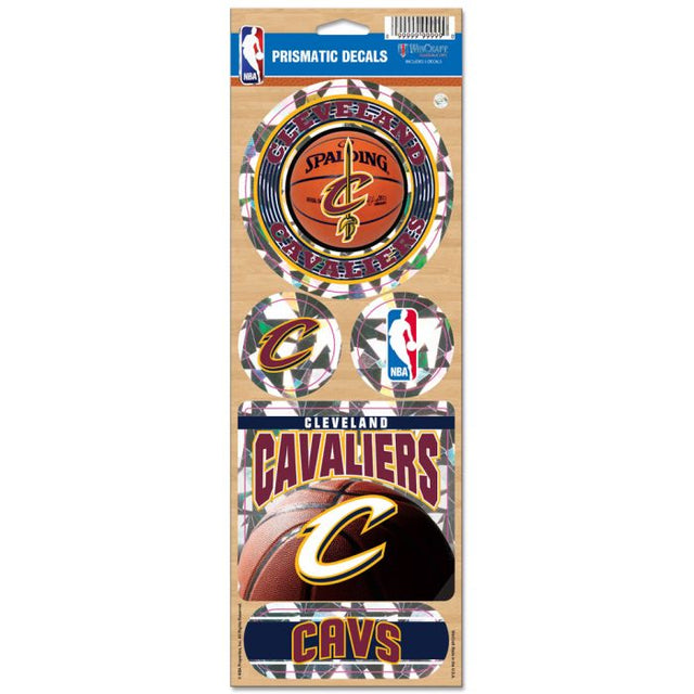 Cleveland Cavaliers Prismatic Decal 4" x 11"