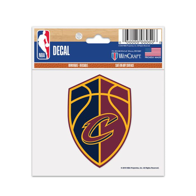 Calcomanía multiusos de los Cleveland Cavaliers, 3" x 4"