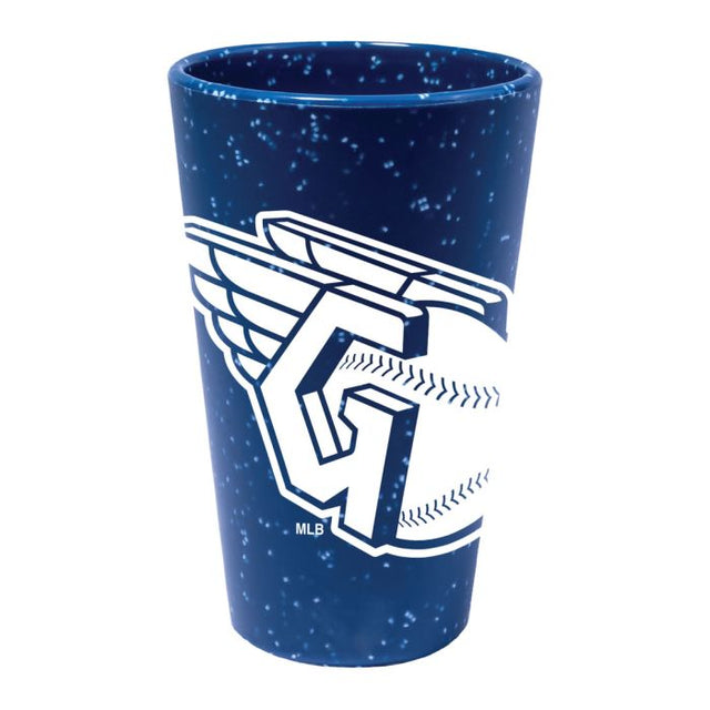 Vaso de pinta de silicona de 16 oz de los Cleveland Guardians