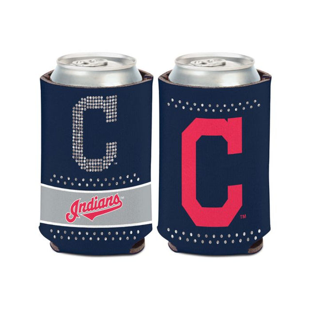 Enfriador de lata Bling de Cleveland Guardians de 12 oz.