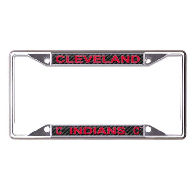 Cleveland Guardians CARBON Lic Plt Frame S/S Printed