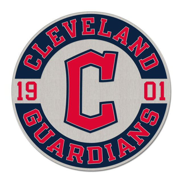 Cleveland Guardians CIRCLE ESTABLISHED Collector Enamel Pin Jewelry Card