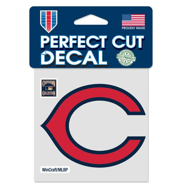 Cleveland Guardians / Cooperstown Perfect Cut Color Decal 4" x 4"