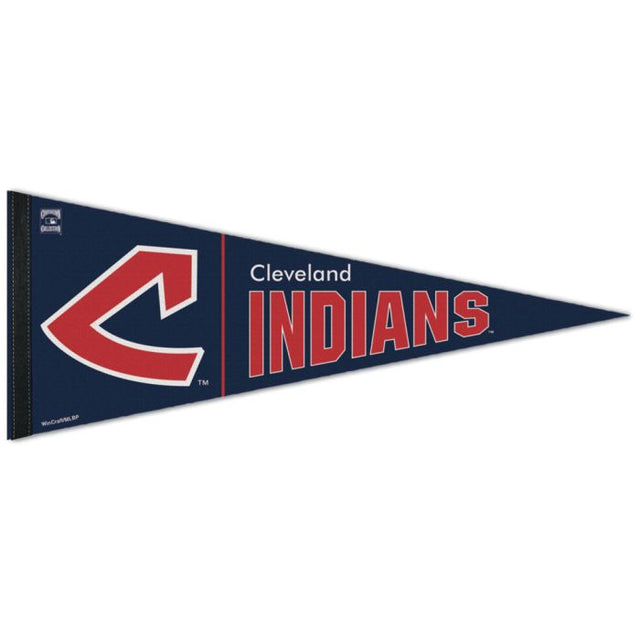 Banderín premium de los Cleveland Guardians/Cooperstown de 12" x 30"