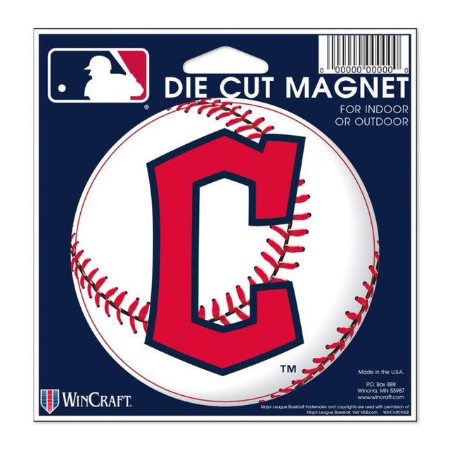 Cleveland Guardians Die Cut Magnet 4.5" x 6"