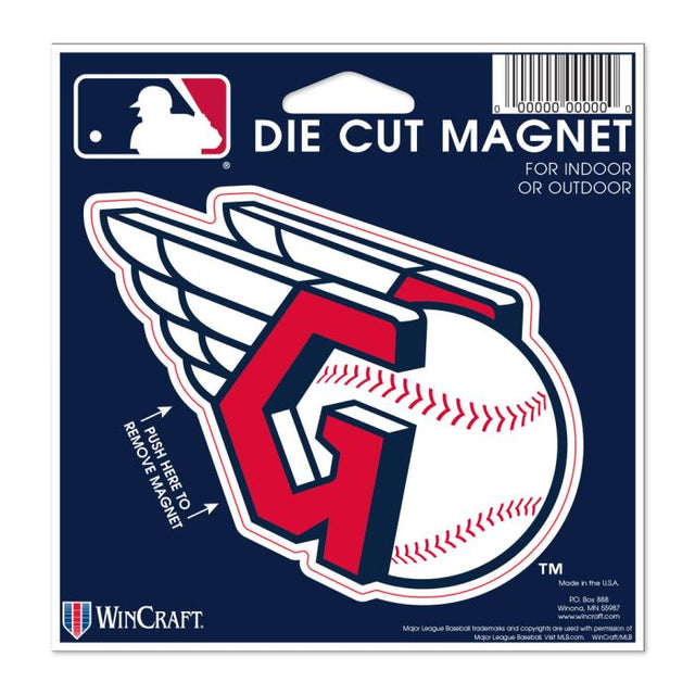 Cleveland Guardians Die Cut Magnet 4.5" x 6"