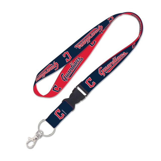 Cleveland Guardians Lanyard w/detachable buckle 1"