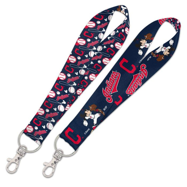 Cleveland Guardians MICKEY Lanyard Key Strap 1"