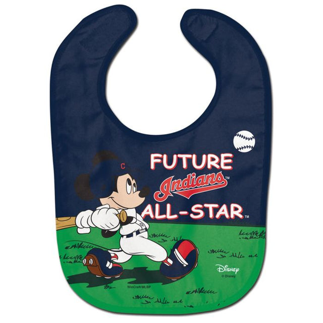 Cleveland Guardians MICKEY MOUSE All Pro Baby Bib