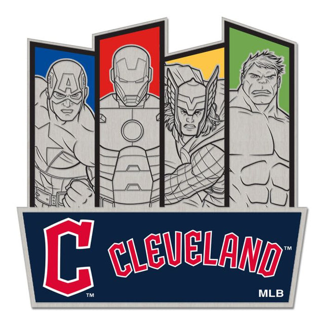 Cleveland Guardians / Marvel (C) 2021 Marvel Collector Pin Jewelry Card