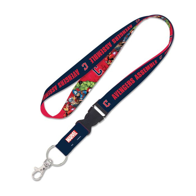 Cleveland Guardians / Marvel (C) 2021 Marvel Lanyard w/detachable buckle 1"