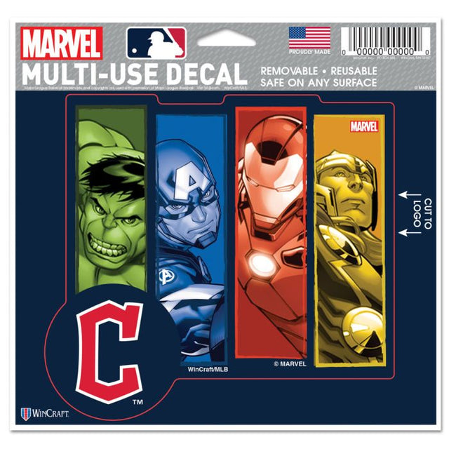 Cleveland Guardians / Marvel (C) 2021 Marvel Multi-Use Decal - cut to logo 5" x 6"