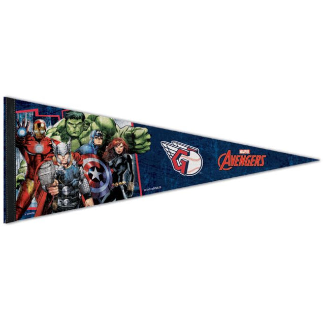 Cleveland Guardians / Marvel (C) 2021 Marvel Premium Pennant 12" x 30"