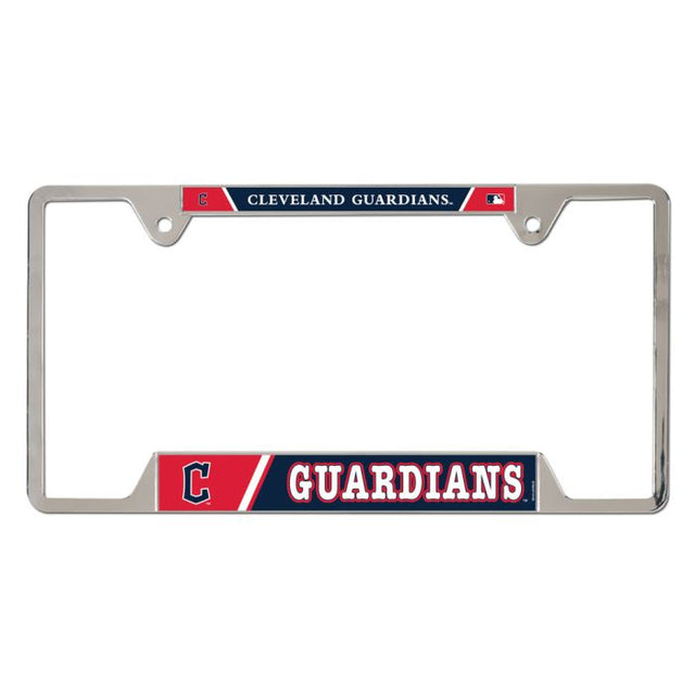 Cleveland Guardians Metal License Plate Frame