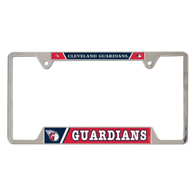 Cleveland Guardians Metal License Plate Frame