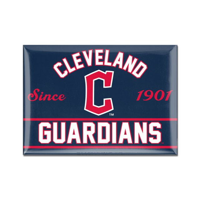 Cleveland Guardians Metal Magnet 2.5" x 3.5"