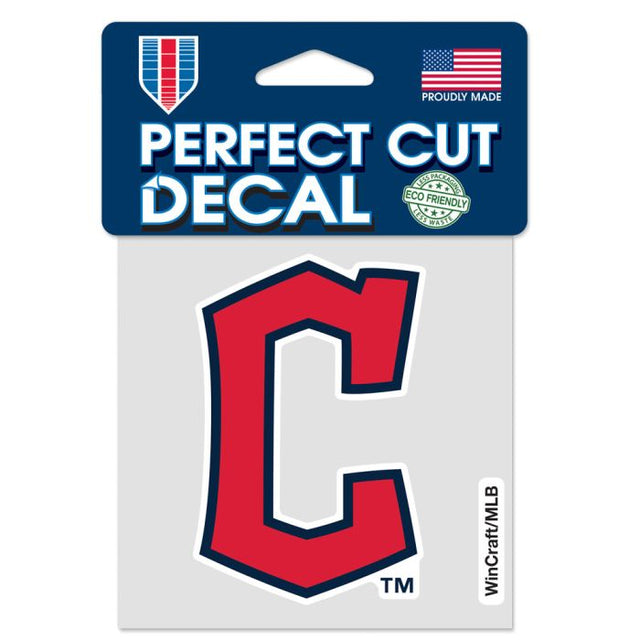 Cleveland Guardians Perfect Cut Color Decal 4" x 4"