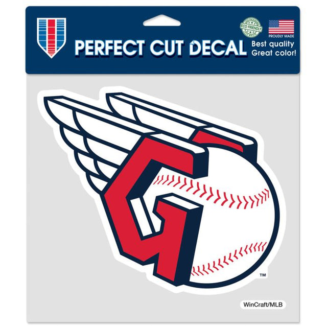 Cleveland Guardians Perfect Cut Color Decal 8" x 8"