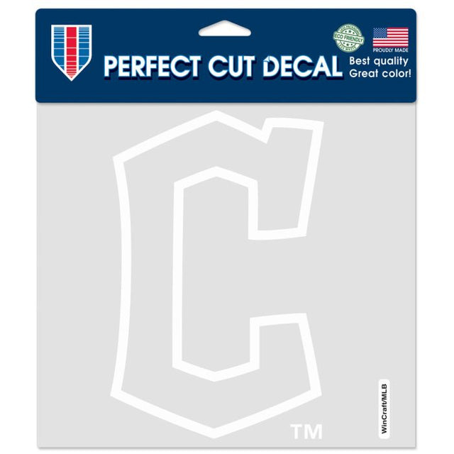 Cleveland Guardians Perfect Cut Decals 8" x 8"