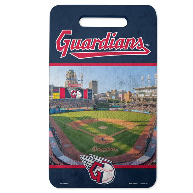 Cojín para asiento de los Cleveland Guardians: almohadilla para rodillas de 10 x 17