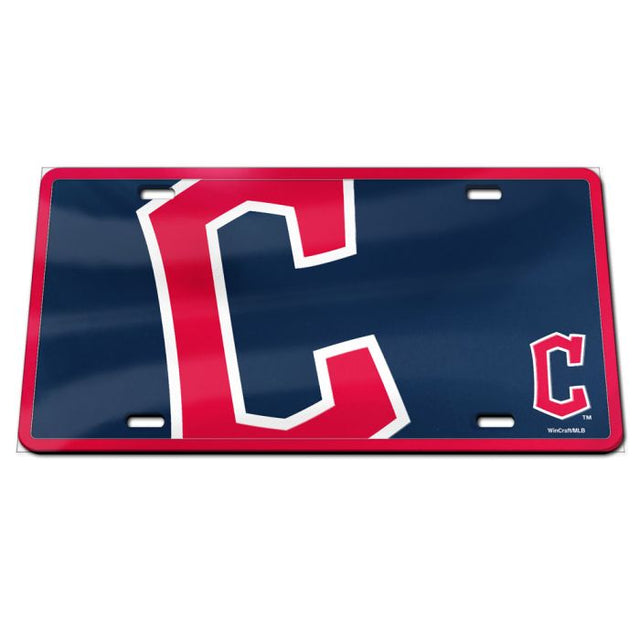 Cleveland Guardians Specialty Acrylic License Plate