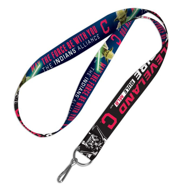 Cleveland Guardians Vader &amp; Yoda Lanyard 1"