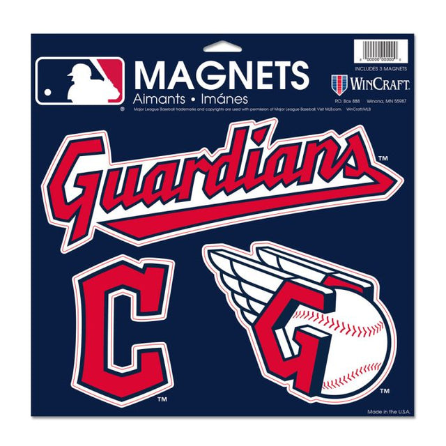 Cleveland Guardians Vinyl Magnet 11" x 11"