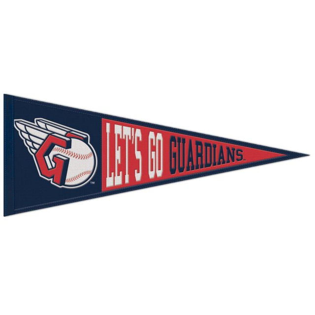 Cleveland Guardians Wool Pennant 13" x 32"