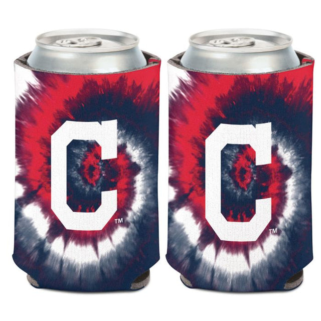 Cleveland Guardians tie dye Can Cooler 12 oz.