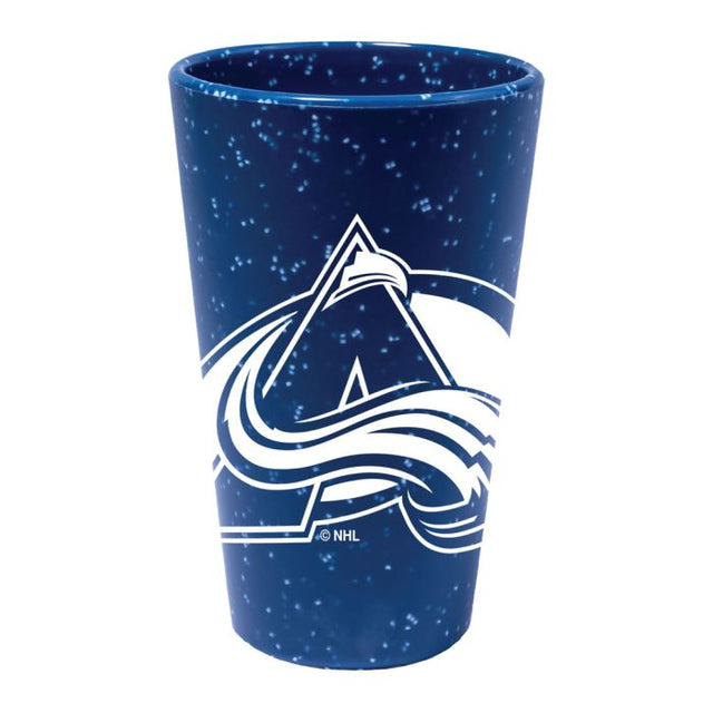 Vaso de pinta de silicona de 16 oz de Colorado Avalanche