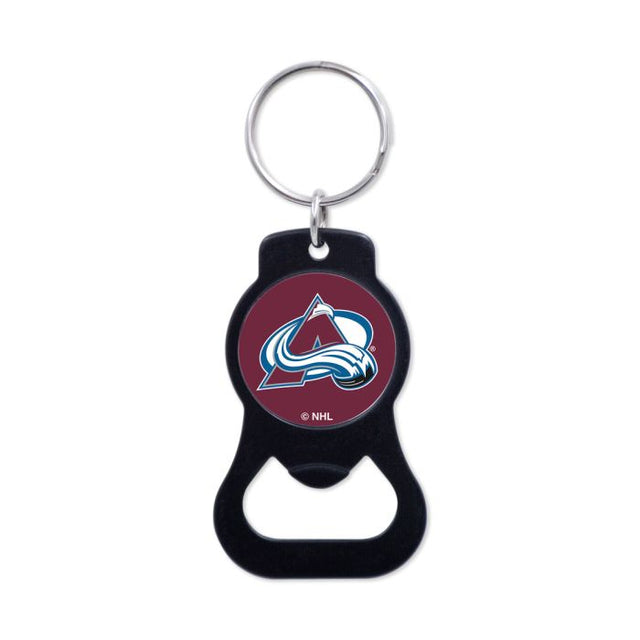 Colorado Avalanche Black Bottle Opener Key Ring