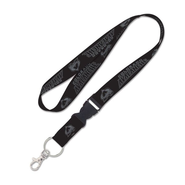 Colorado Avalanche Lanyard w/detachable buckle 1"