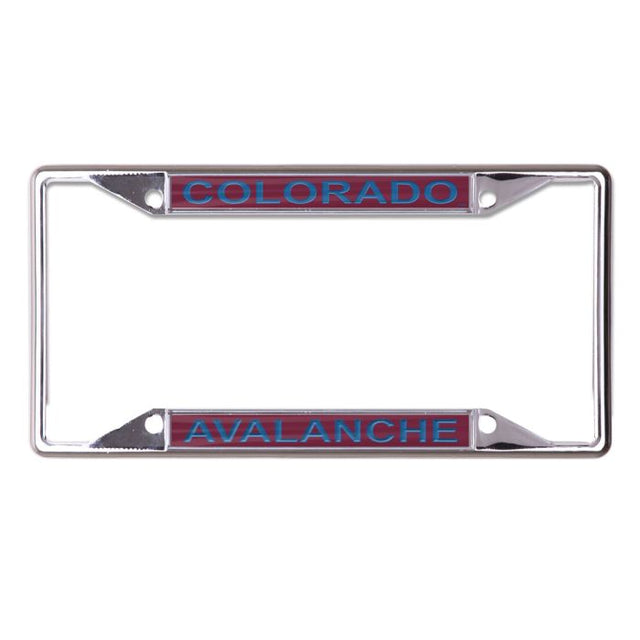 Colorado Avalanche Lic Plt Frame S/S Printed