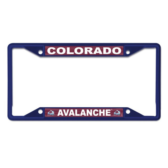 Colorado Avalanche Lic Plt Frame S/S